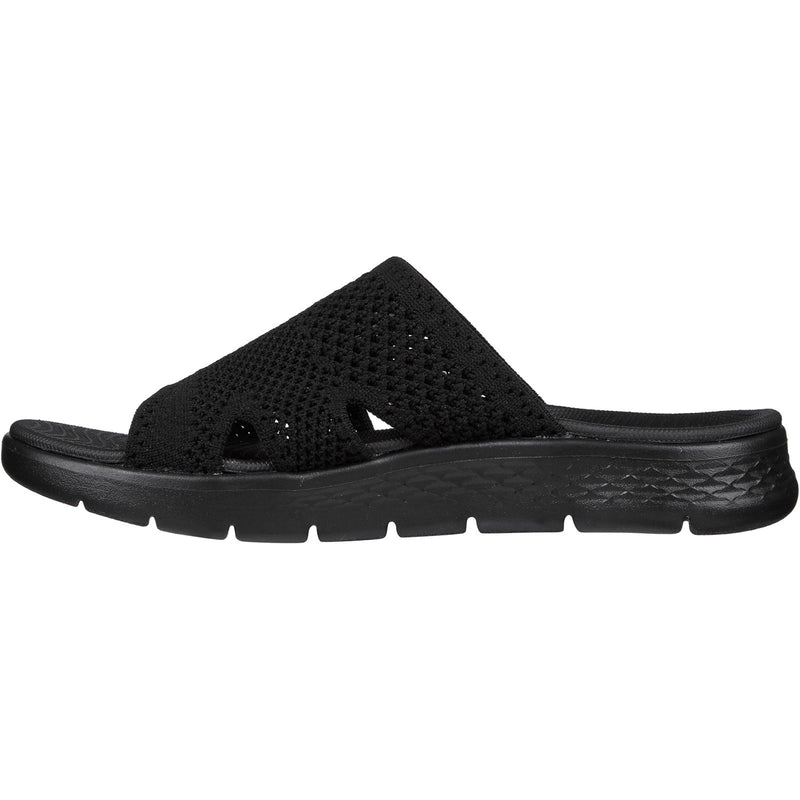 Skechers Womens GO WALK Flex Elation 141425-BBK Black Slip On Shoe