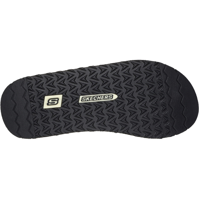 Skechers Mens Tantric Fritz 205098-BLK Black Slip On Shoe