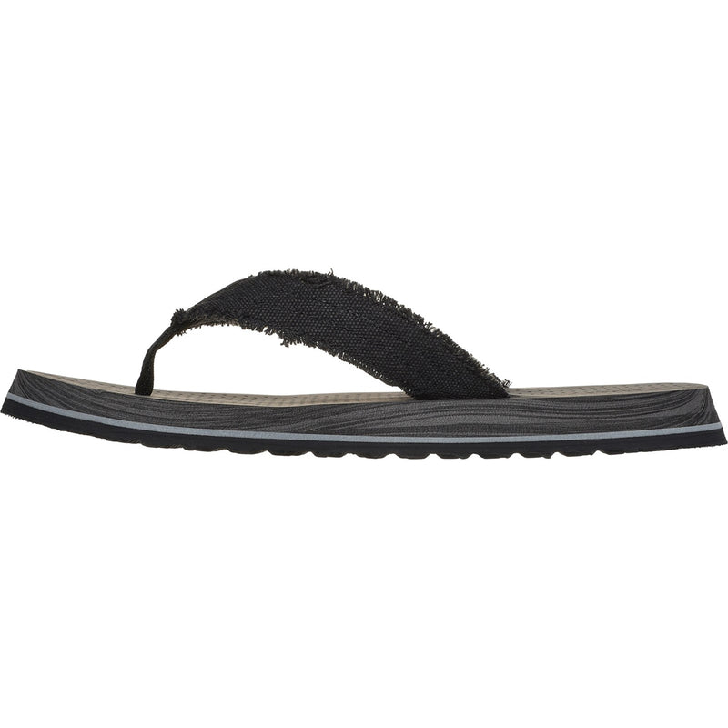 Skechers Mens Tantric Fritz 205098-BLK Black Slip On Shoe