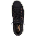 Skechers Womens Arch Fit Arcade - Meet Ya There 177190-BLK Black Lace Up Shoe