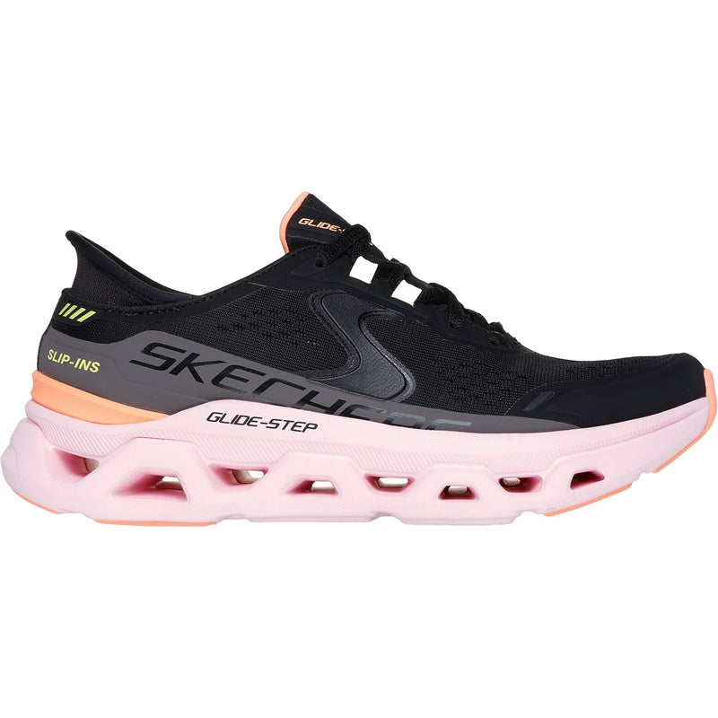 Skechers Womens Glide-Step Altus 150510-BKMT Black/Multi Lace Up Shoe