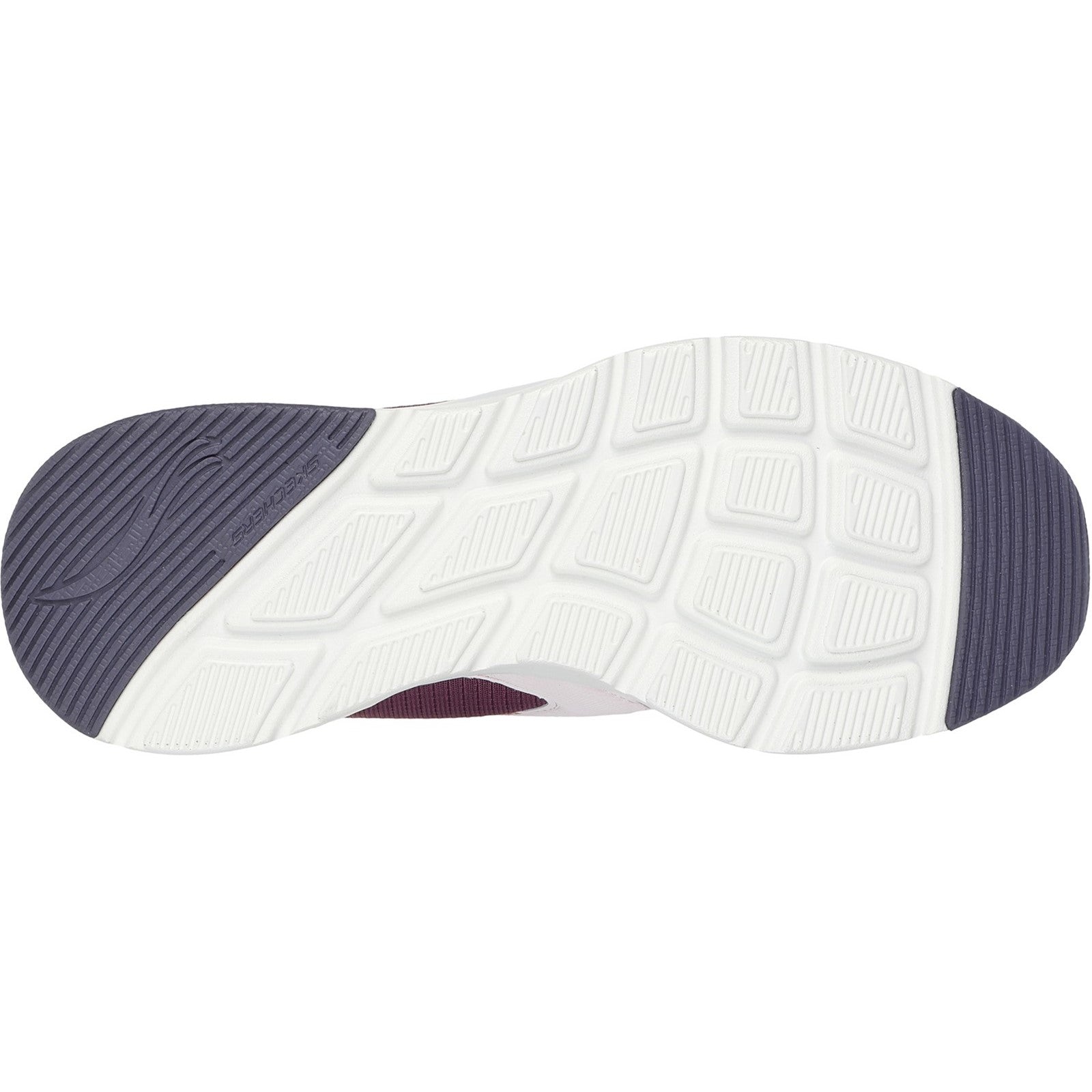 Skechers Womens Skech-Air Court Air Wave 150076-BUMT Burgundy/Multi Lace Up Shoe