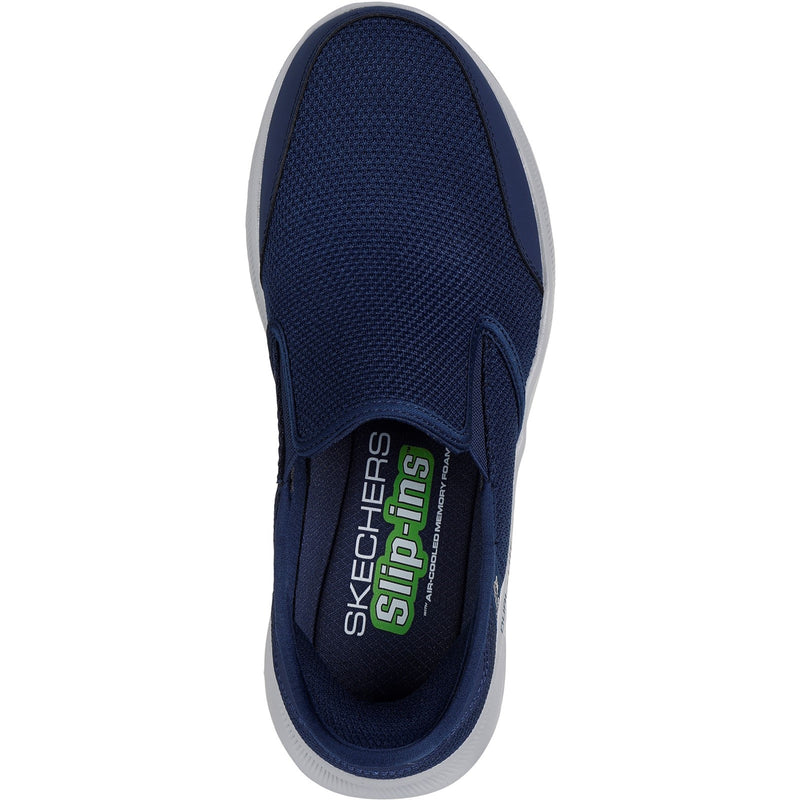 Skechers Mens Equalizer 5.0 Drayze 232926-NVY Navy Slip On Shoe