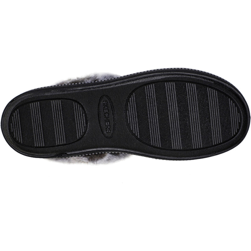 Skechers Womens Cozy Campfire Fresh Toast 167219W-BLK Black Slip On Shoe