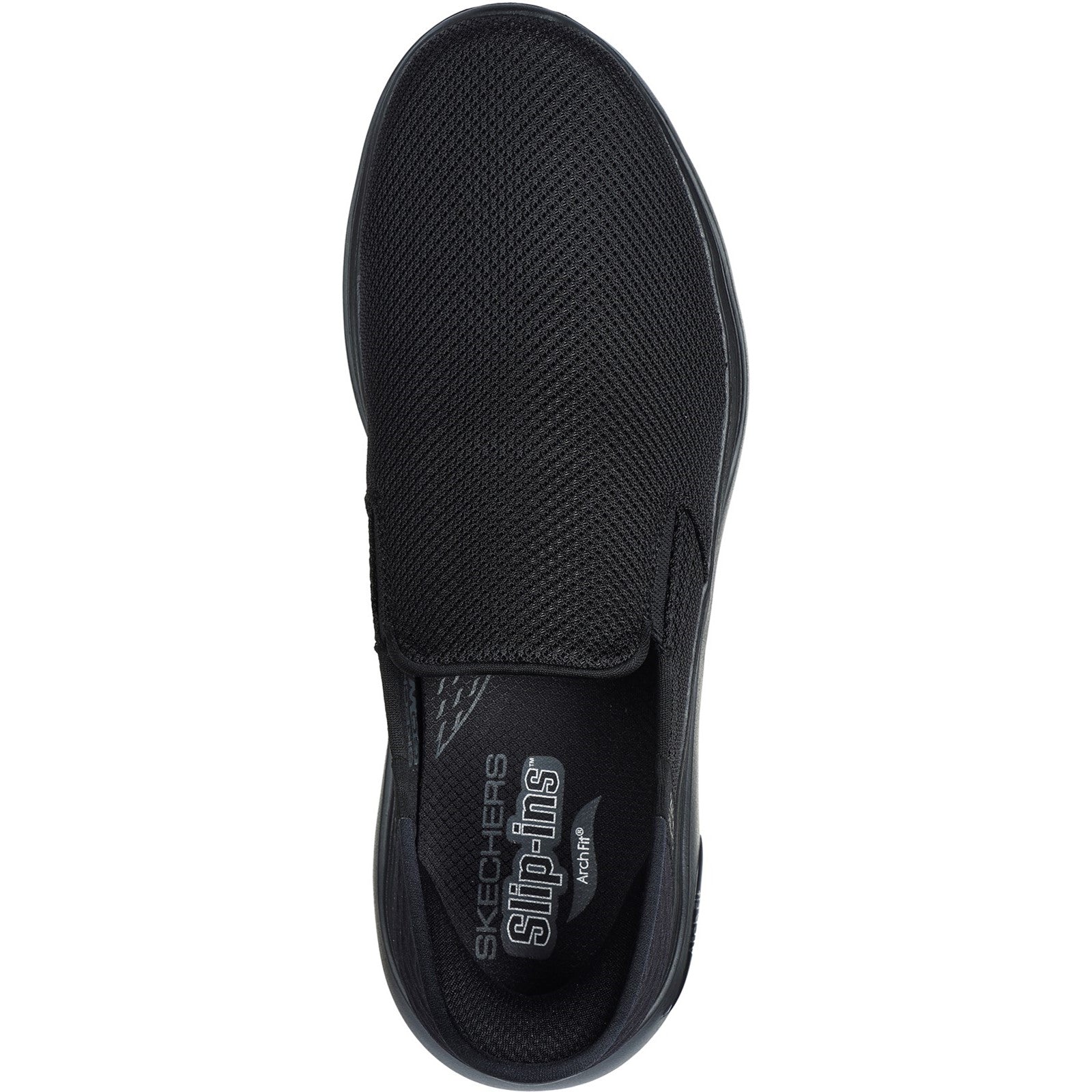 Skechers Mens GO WALK Arch Fit 2.0 216600WW-BBK Black Sneakers