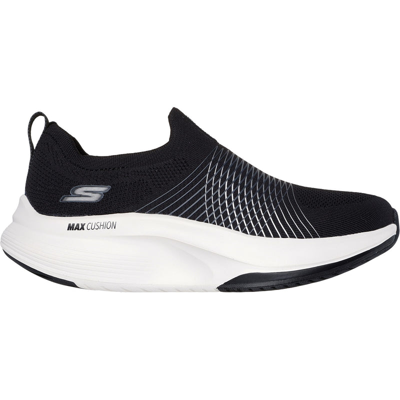 Skechers Womens GO WALK Max Walker Sally 125052-BKW Black/White Slip On Shoe