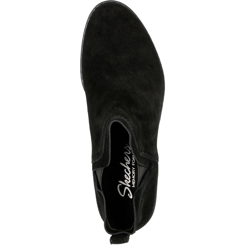 Skechers Womens Texas Rodeo Night 167553-BBK Black Slip On Shoe