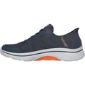 Skechers Mens Arch Fit 2.0 Simplicity 2 216602-CCOR Charcoal/Orange Lace Up Shoe