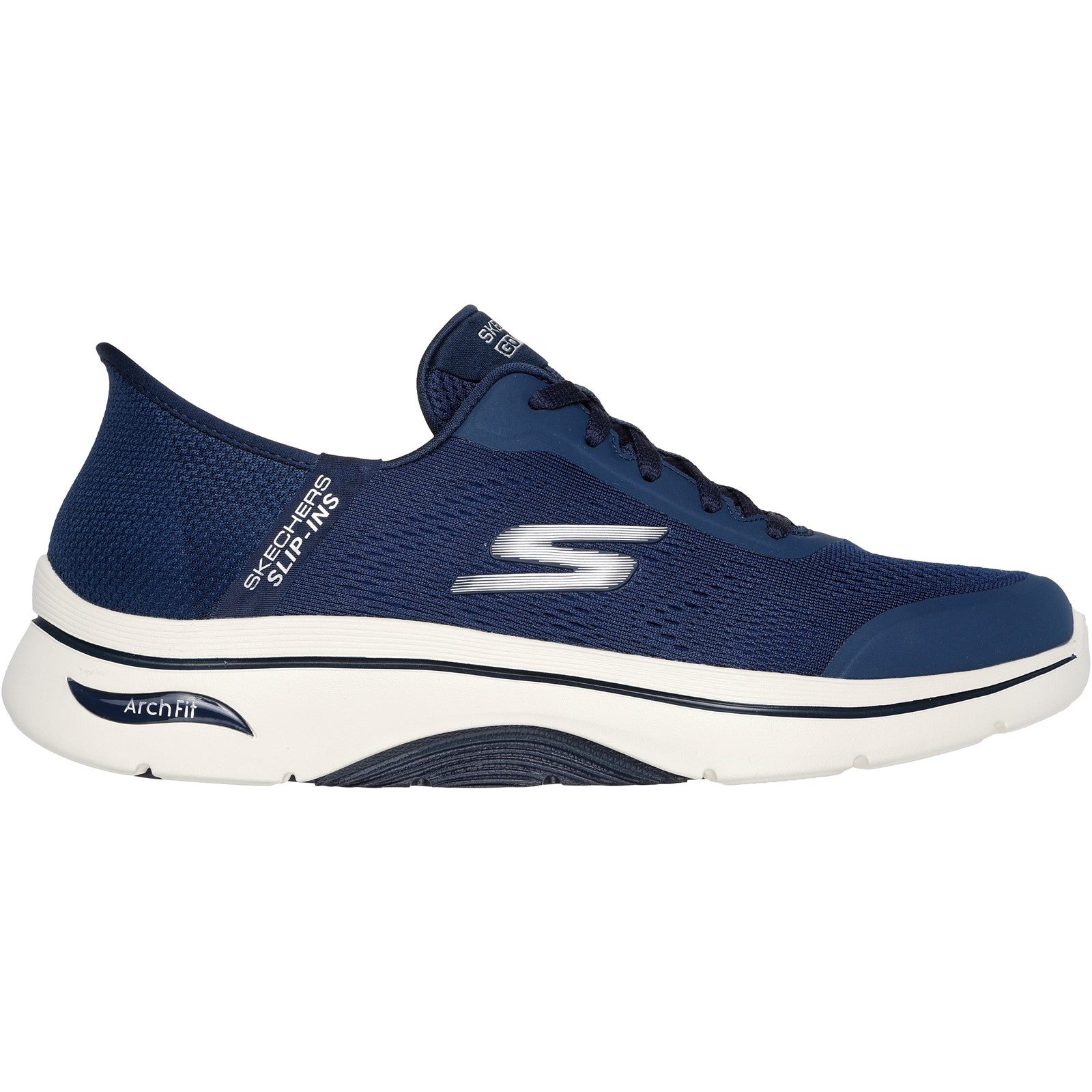 Skechers Mens Arch Fit 2.0 Simplicity 2 216602-NVY Navy Lace Up Shoe