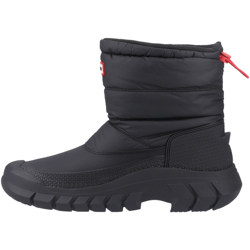 Hunter Mens Black  MFS9135WWU-BLK Intrepid Short Snow Boots