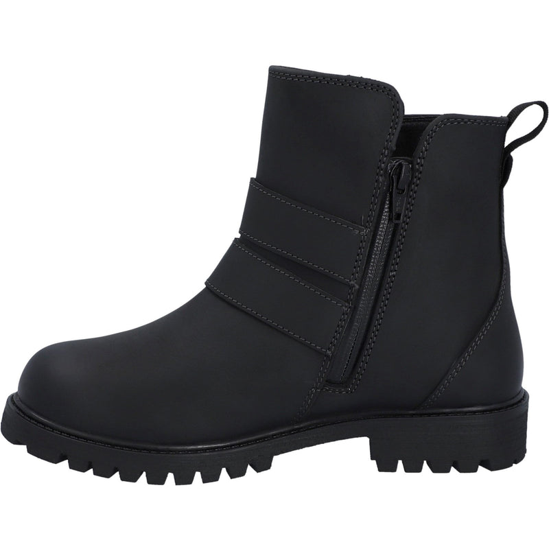 Hunter Womens Black  HFRWGB0040508-BLK Ness Ankle Boots