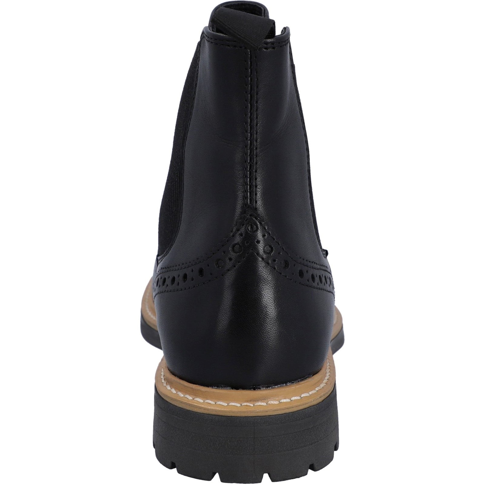 Hunter  Mens Black HFRMGB0040514-BLK Cawdor Brogue Dealer Boots
