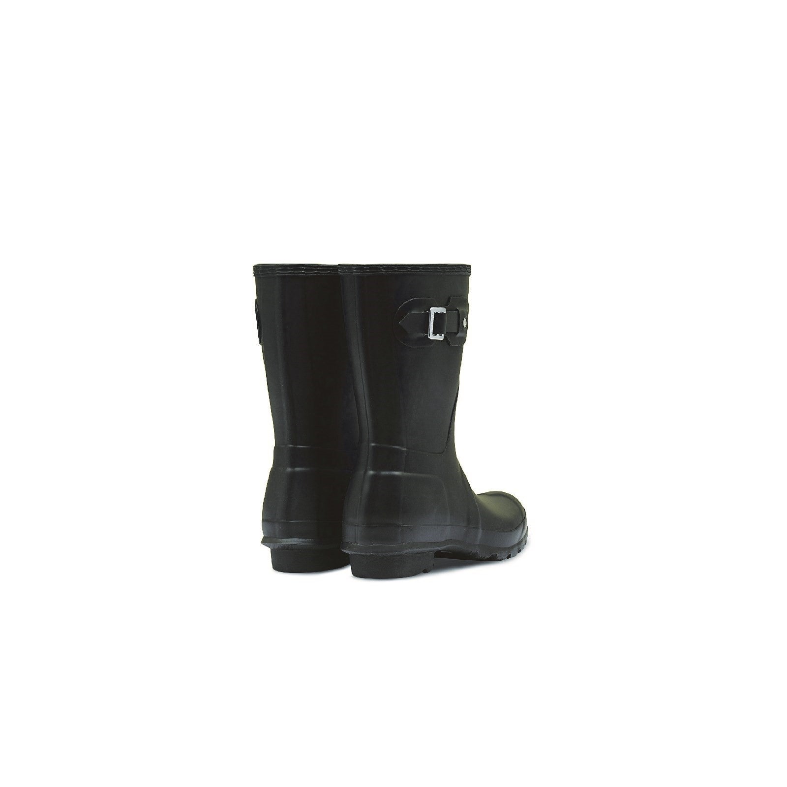 Hunter Womens Black  WFS1000RMA-BLK Original Short Wellington Boots