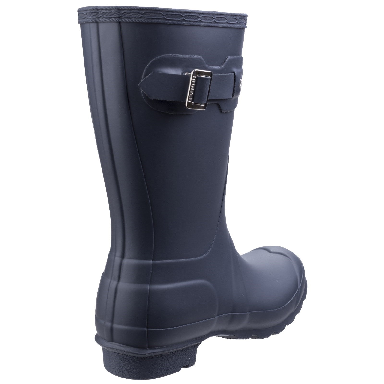 Hunter  Womens Navy WFS1000RMA-NVY Original Short Wellington Boots