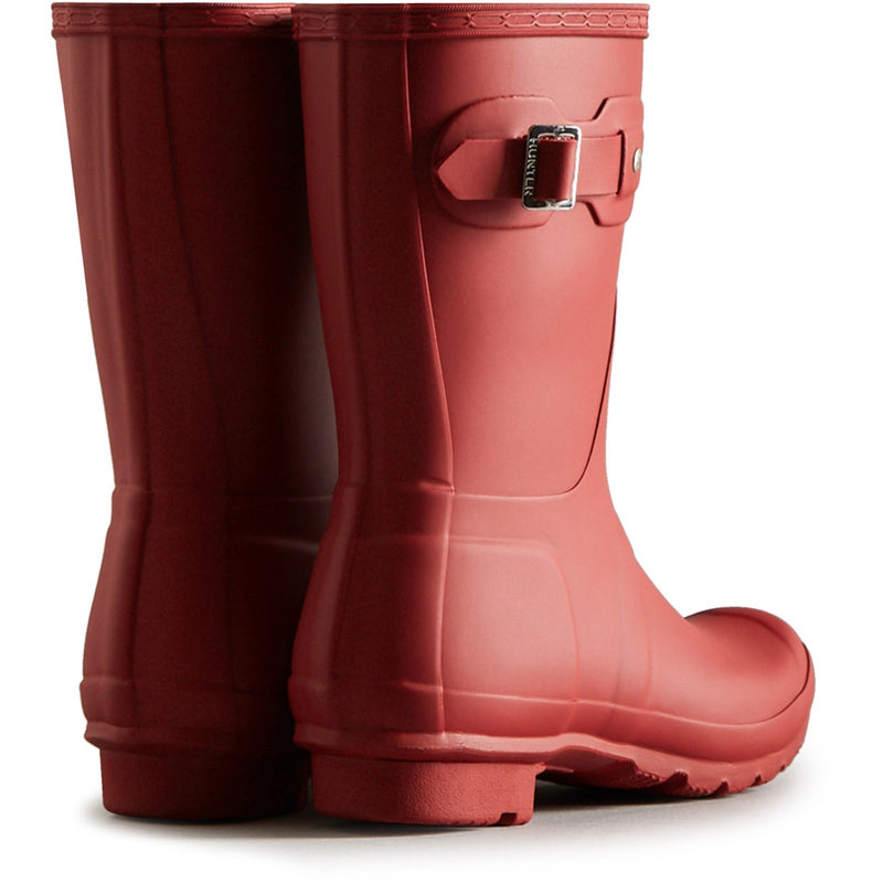 Hunter  Womens Red WFS1000RMA-MLR Original Short Wellington Boots