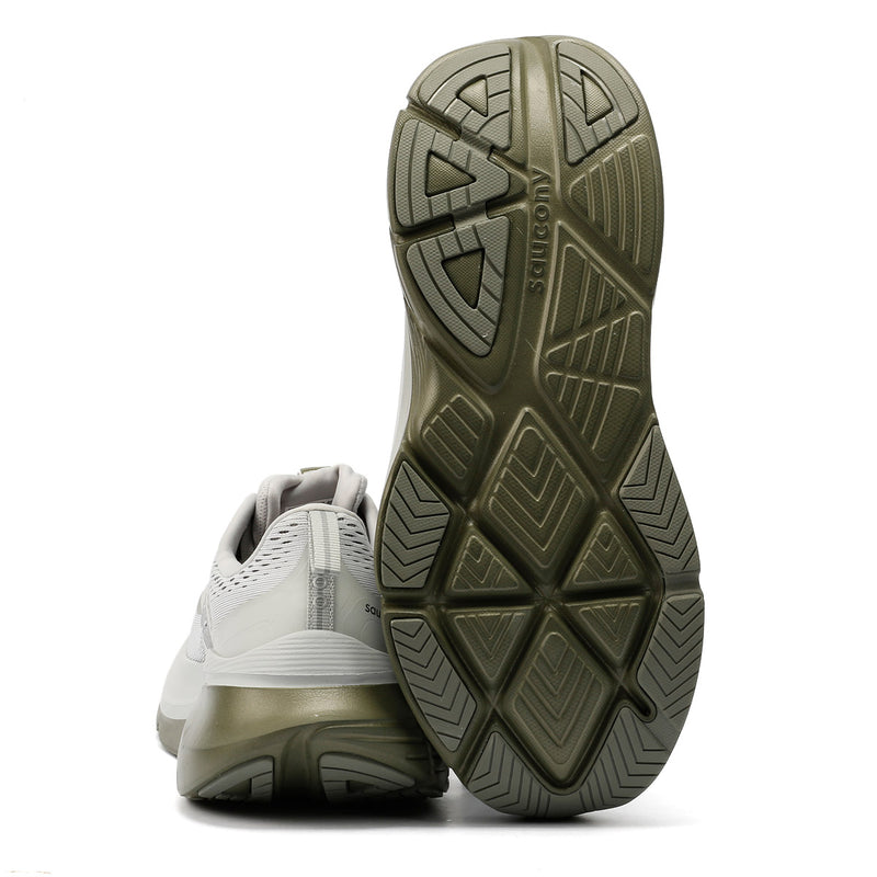 Saucony Guide 18 Men's White/Olive Sneakers