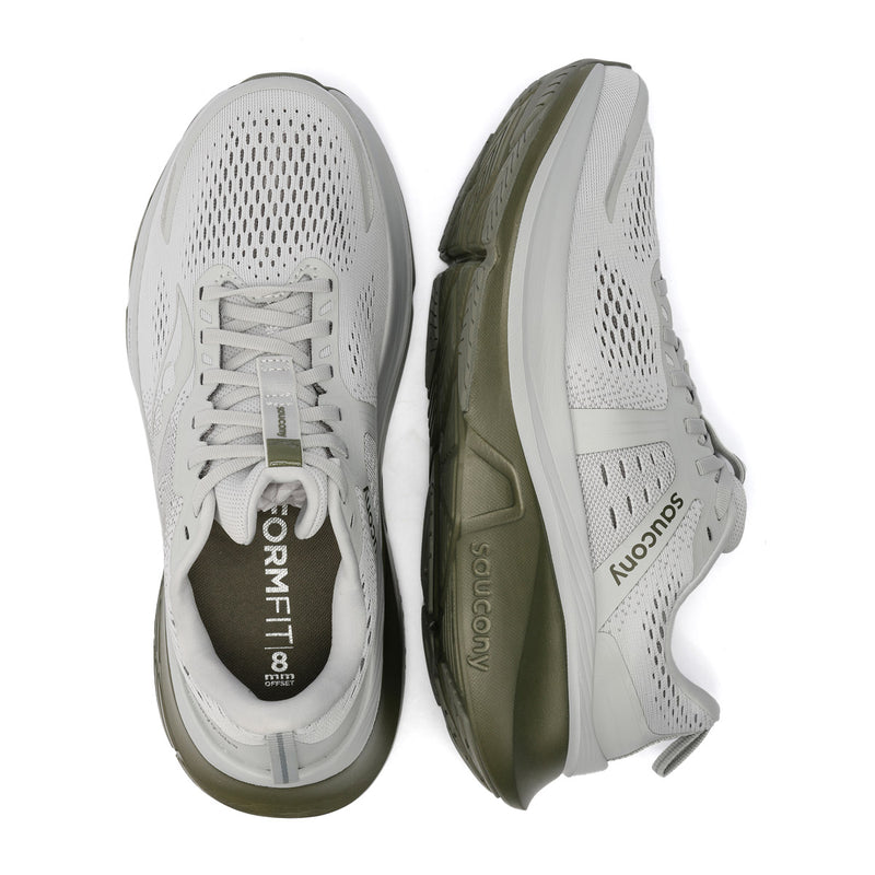 Saucony Guide 18 Men's White/Olive Sneakers