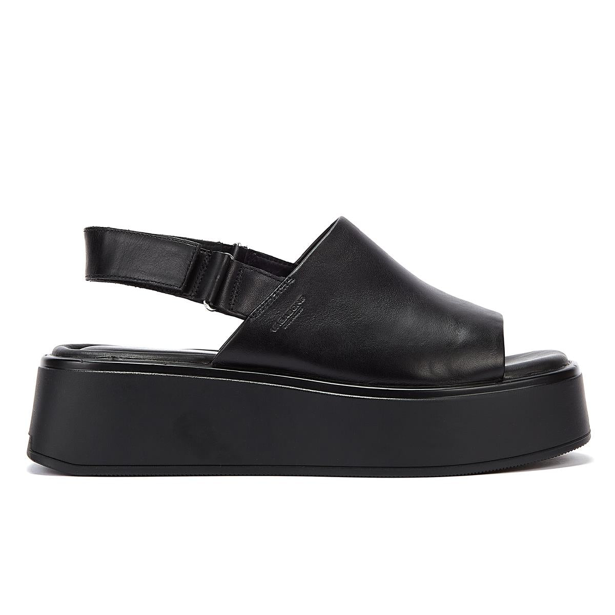 Vagabond Courtney Mule Slingback Women's Black Sandal