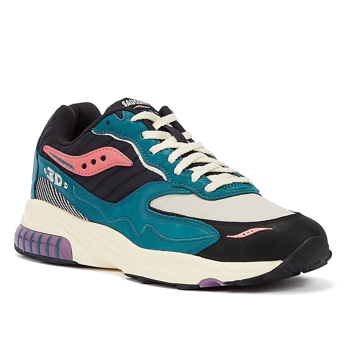 Saucony 3D Hurricane Green Sneakers
