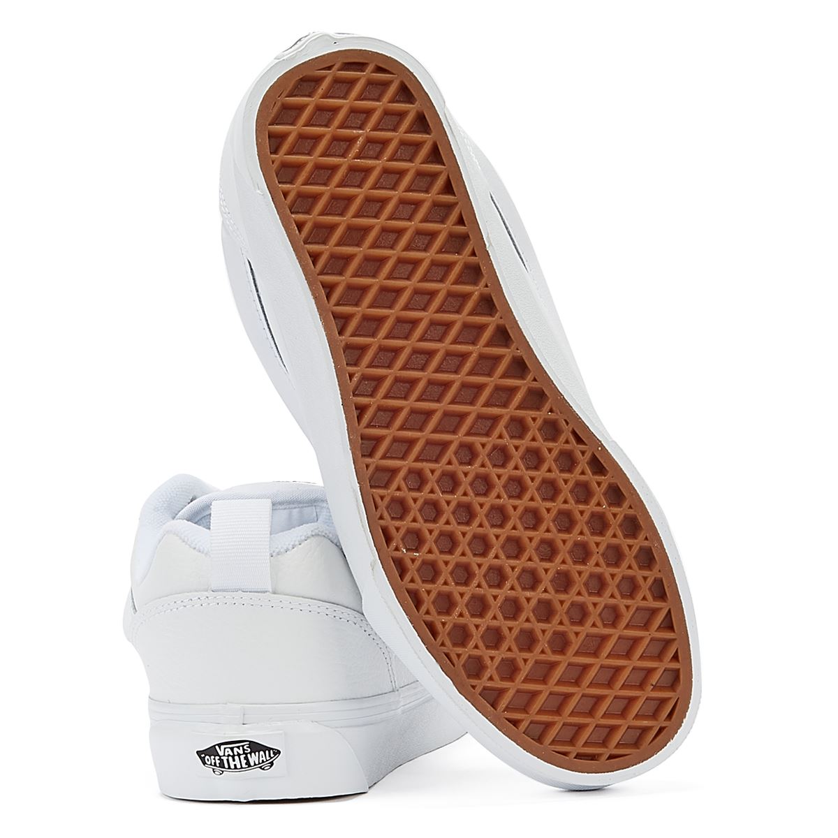 Vans Knu Skool Leather True Women's White Sneakers