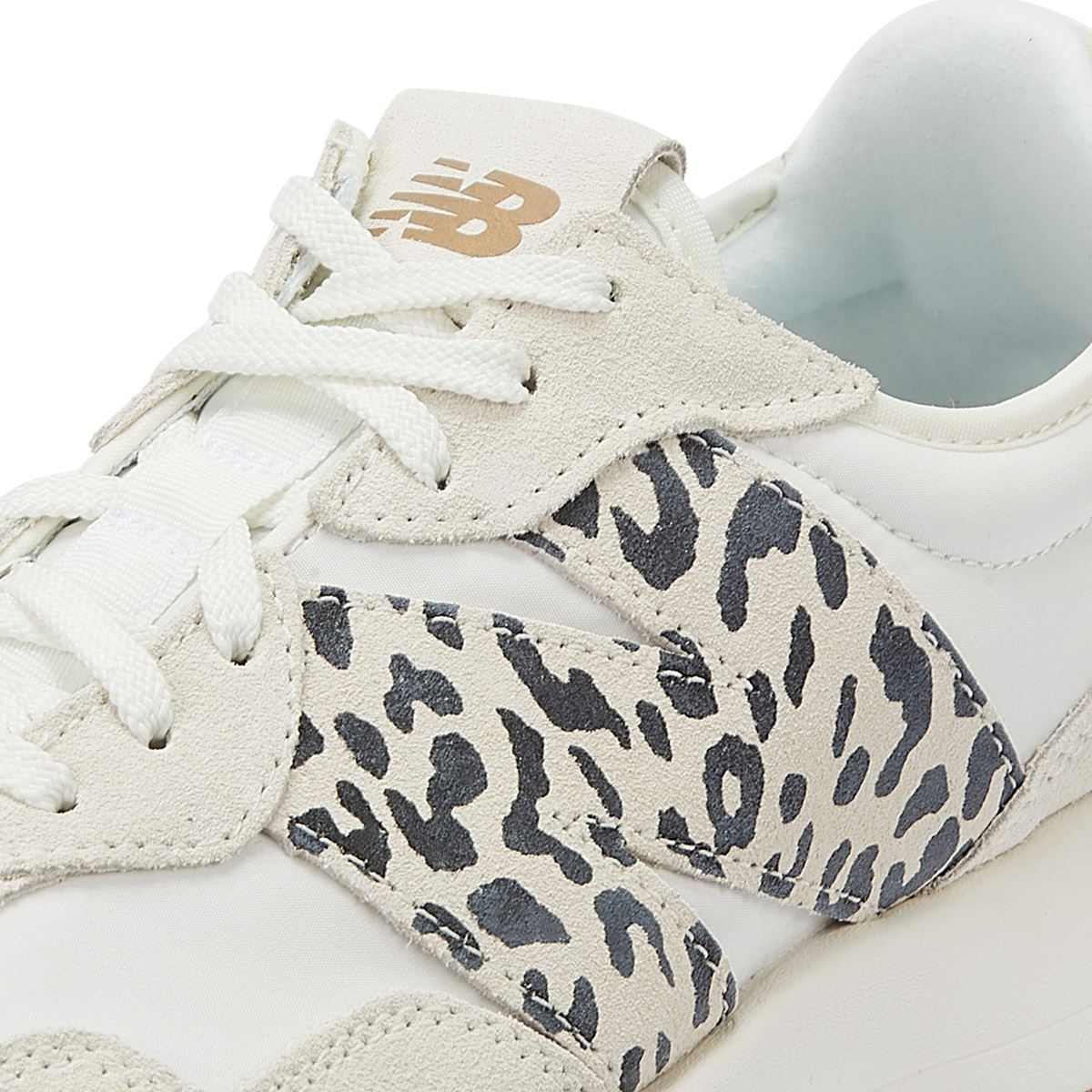 New Balance 327 Animal Print Sea Salt Women's White Sneakers