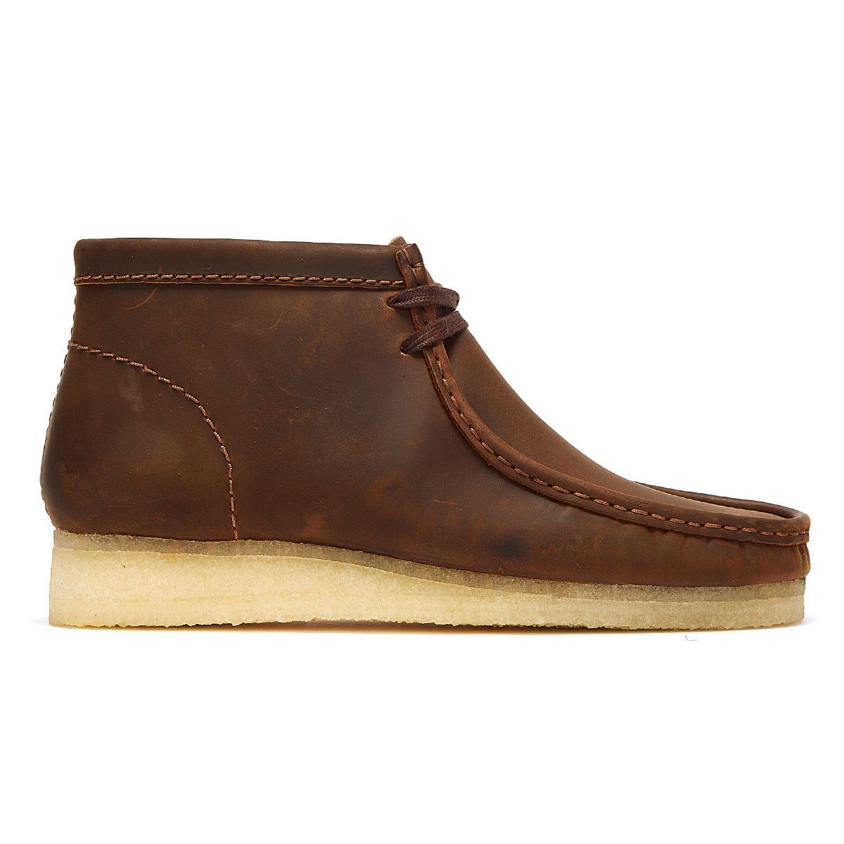 Clarks Wallabee Beeswax Men's Brown Boots