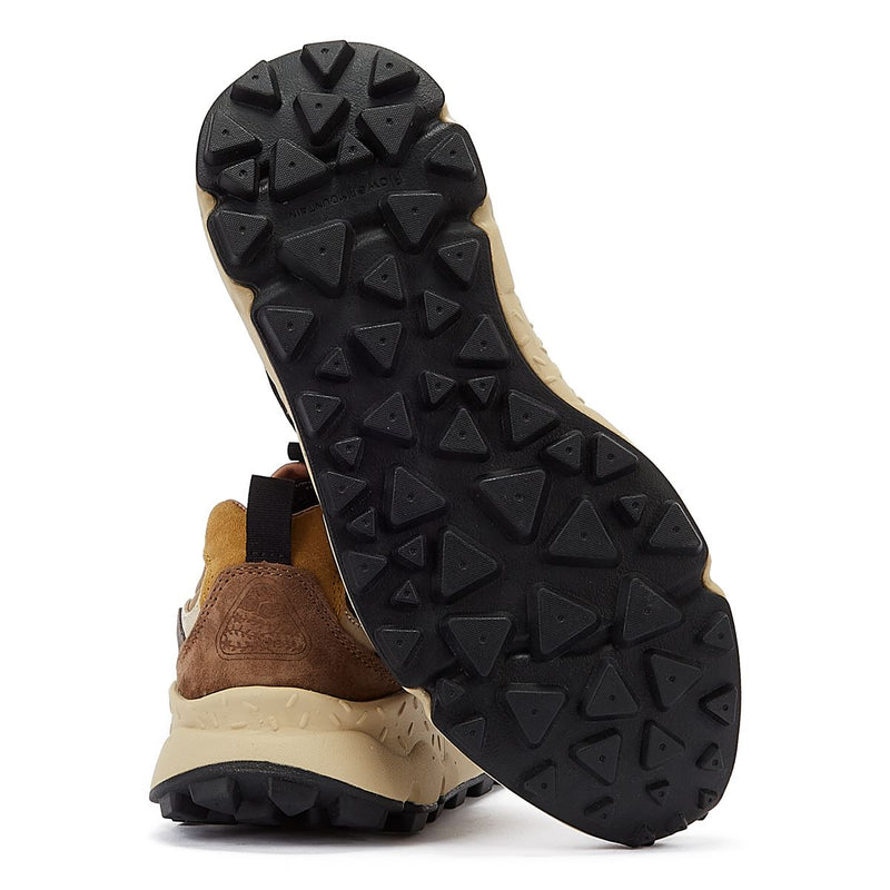 Flower Mountain Yamano 3 Suede/Nylon Men's Brown Sneakers