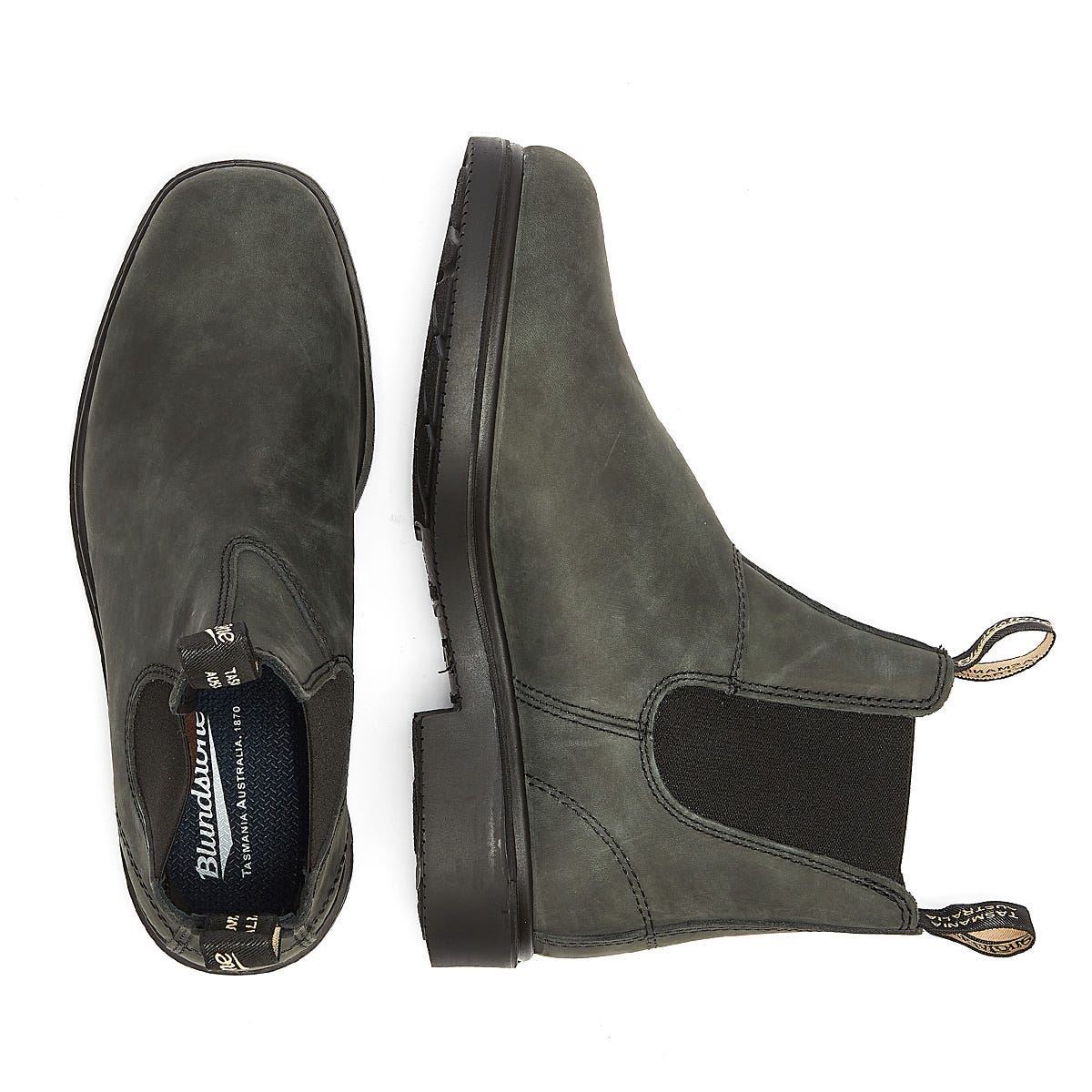 Blundstone Chelsea Dress Rustic Men's Black Boots – Tower-London.US