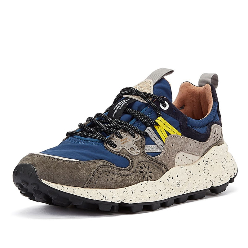 Flower Mountain Yamano Suede Men's Grey Sneakers