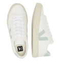 Veja Campo Womens White / Matcha Trainers