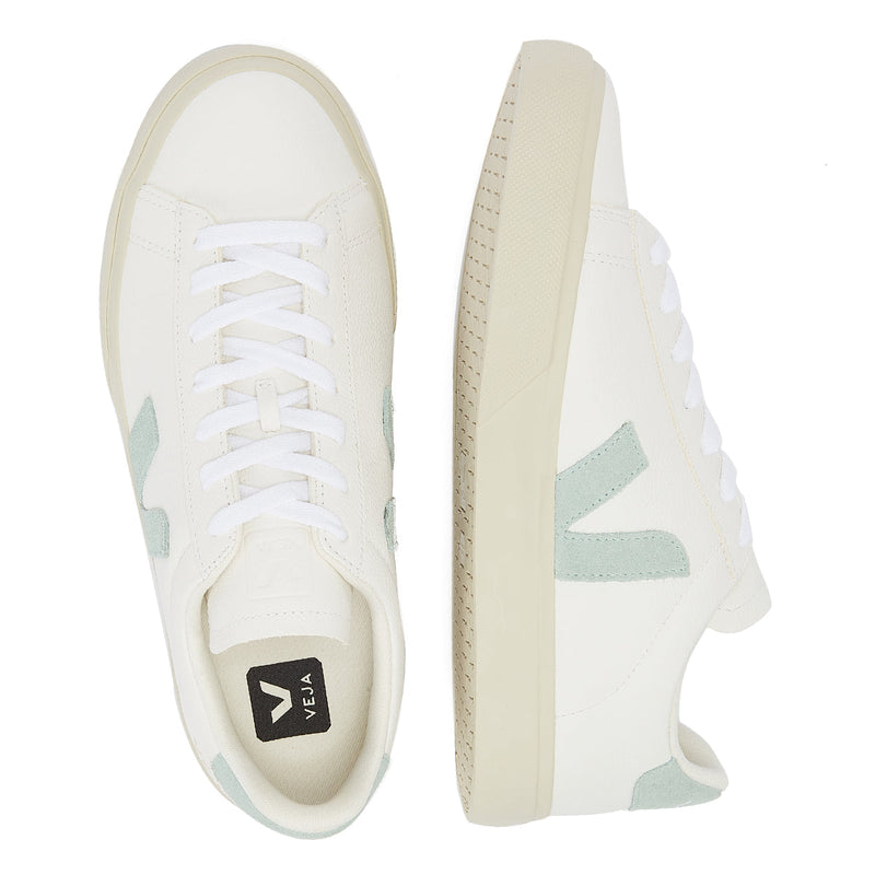 Veja Campo Womens White / Matcha Sneakers