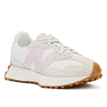 New Balance 327 White/Pink Sneakers