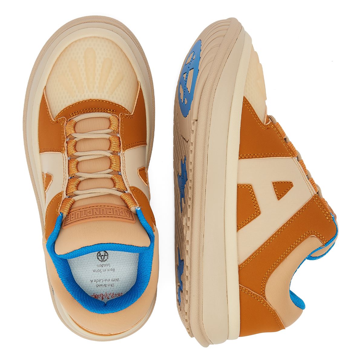 Acupuncture Mr Blunder Orange Sneakers