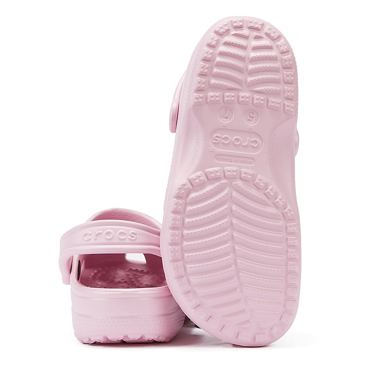 Ballerina pink discount crocs size 7