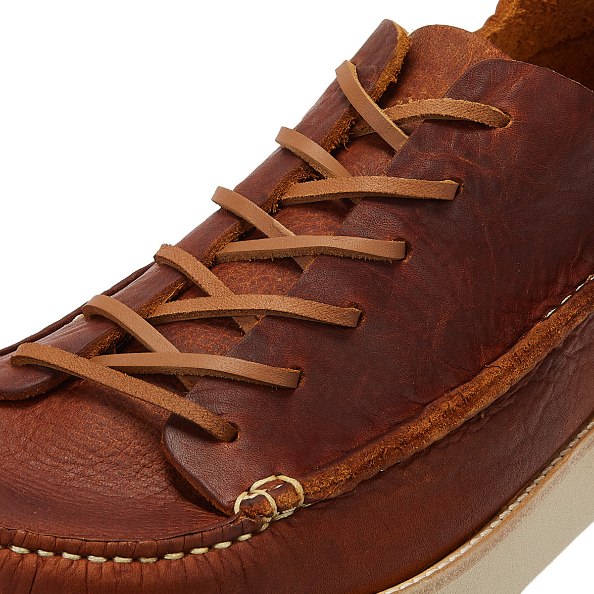 Yogi Finn III Mens Chestnut Leather  Shoes