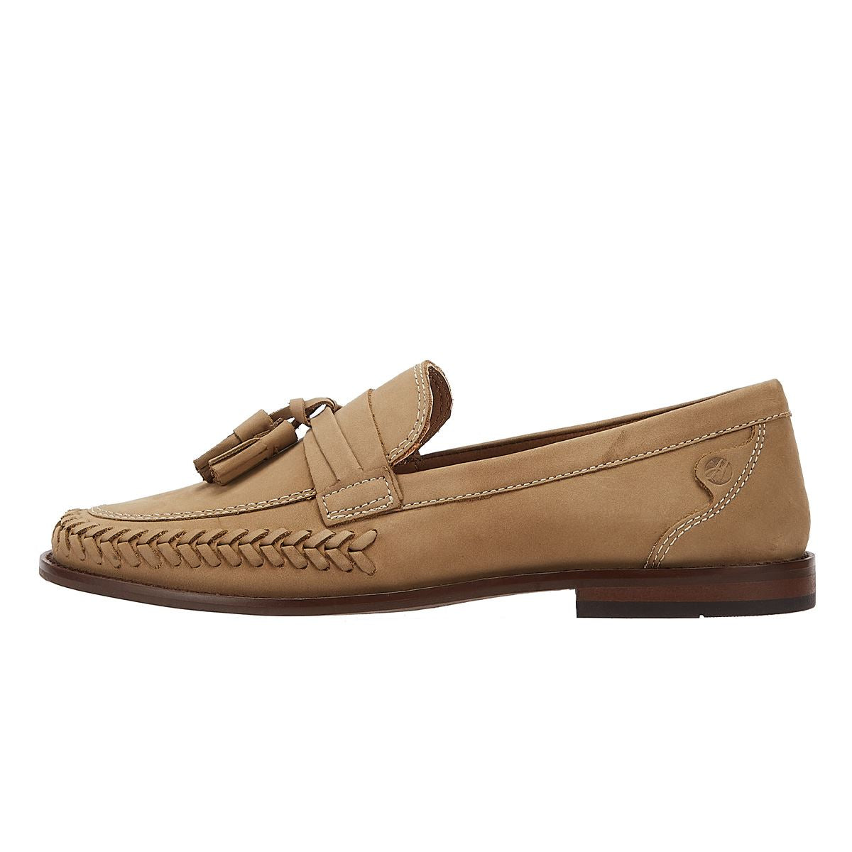 H By Hudson Haldon Loafer Taupe Suede Mens Taupe Casual