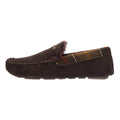 Barbour Mens Brown Monty Slippers