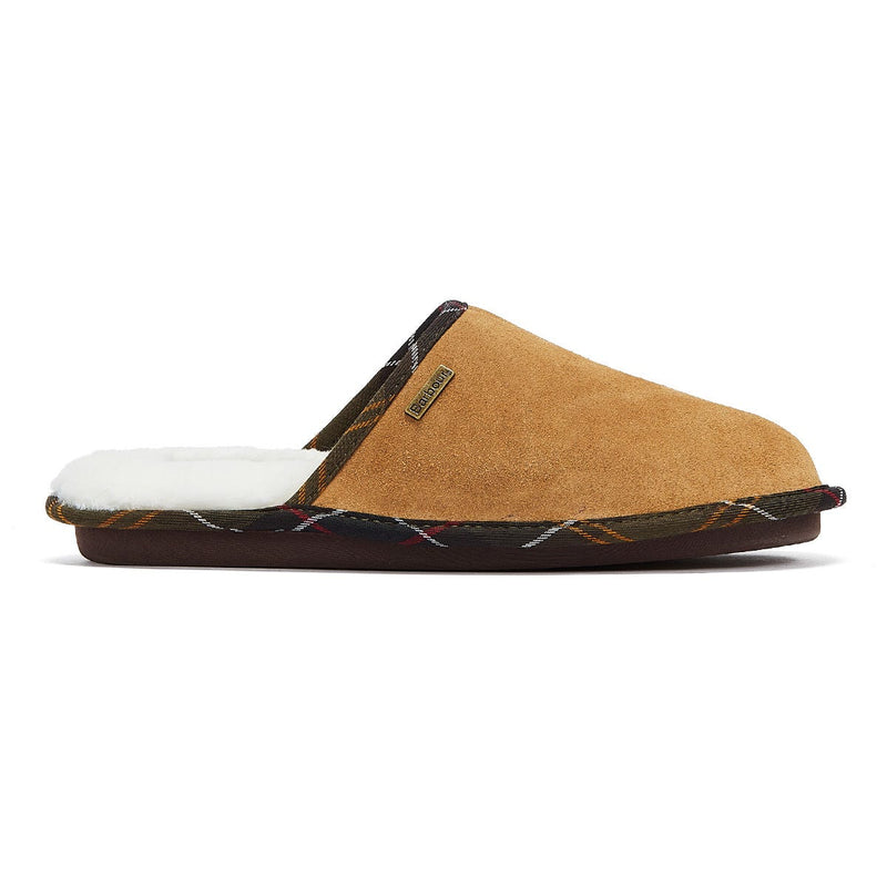 Barbour Young Suede Mens Sand Slippers – Tower-London.US