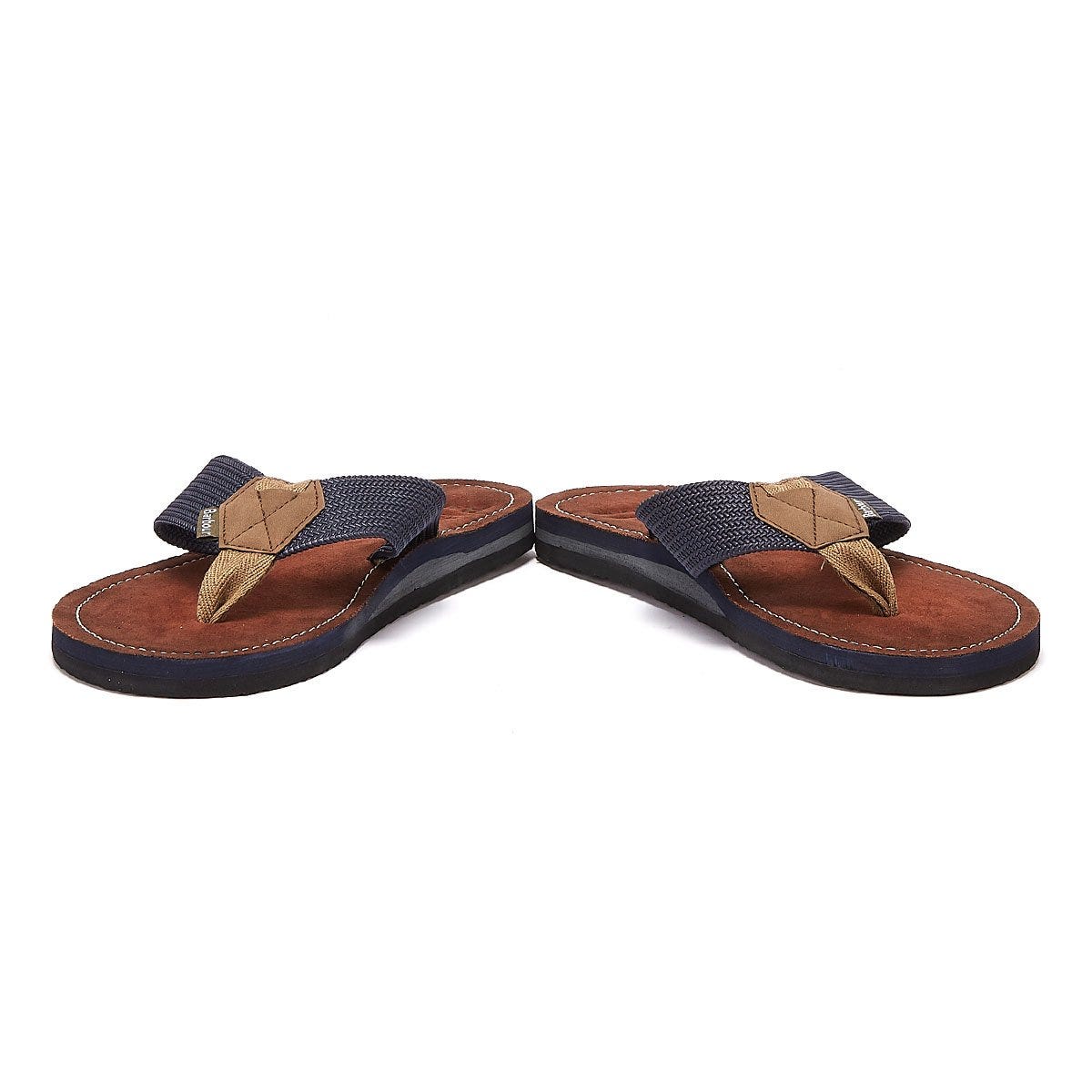 Barbour Toeman Mens Navy Flip Flops