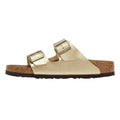 Birkenstock Arizona Birko Flor Womens Gold Sandals