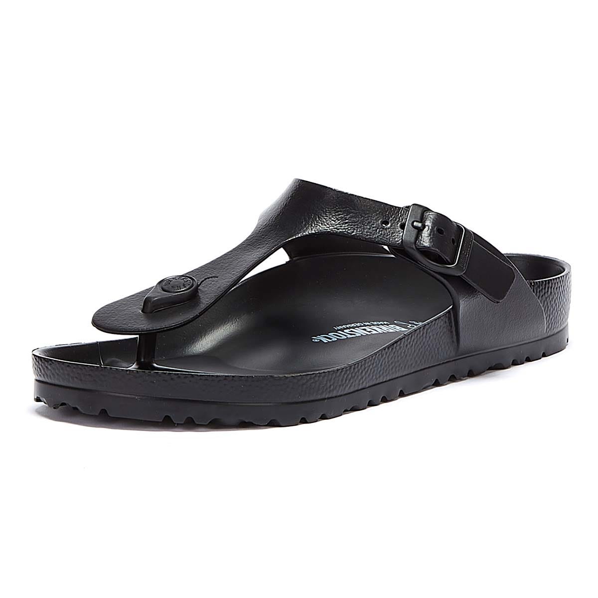 Birkenstock Gizeh EVA Mens Black Sandals