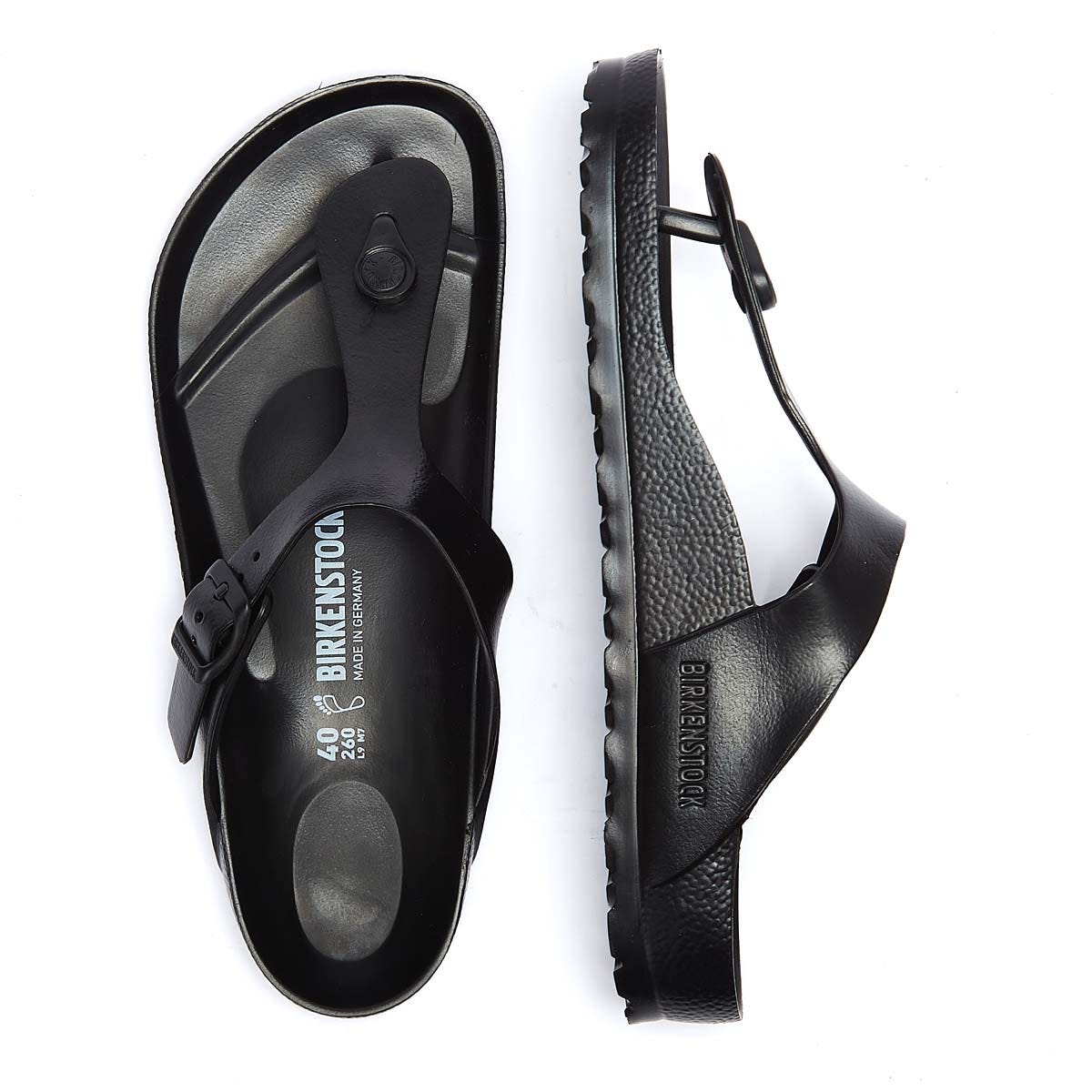 Birkenstock Gizeh EVA Mens Black Sandals