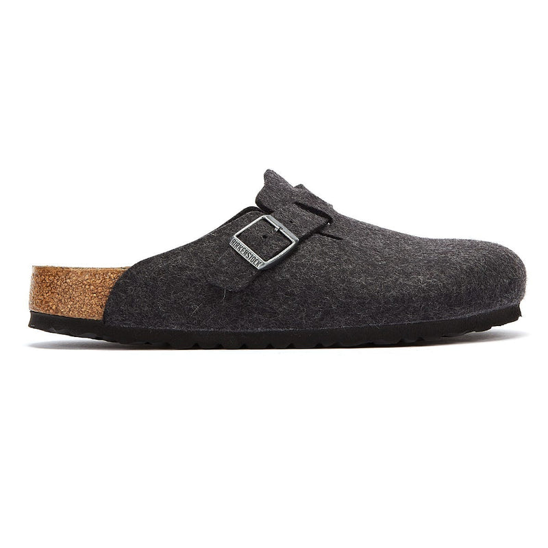 Birkenstock Boston Grey Slippers