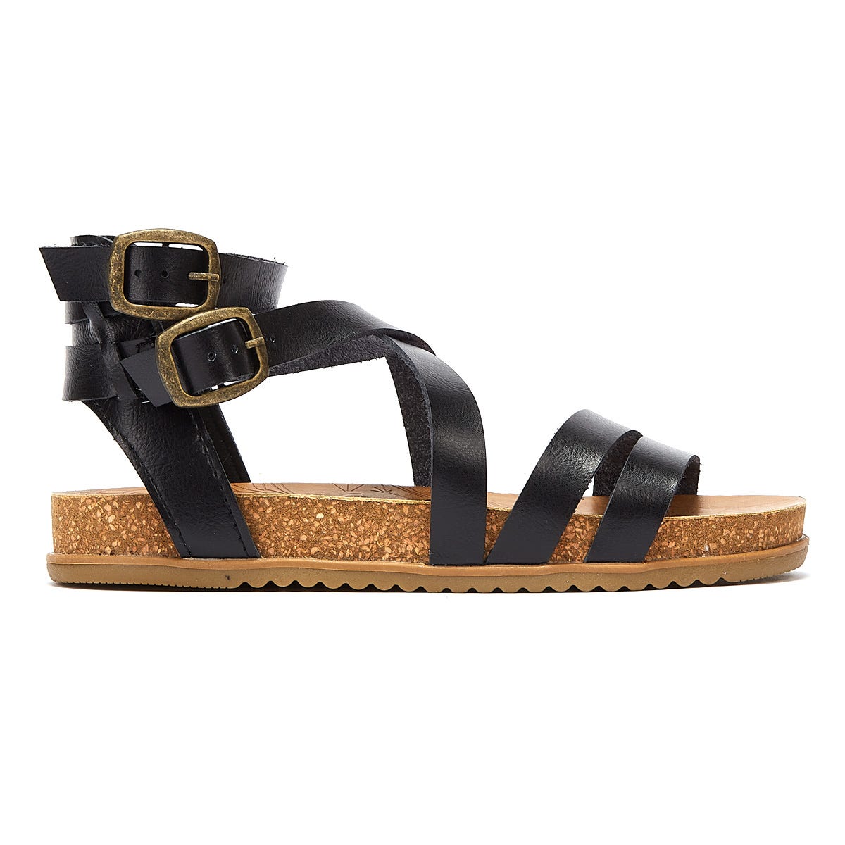 Blowfish Malibu Fandie Womens Black Sandals