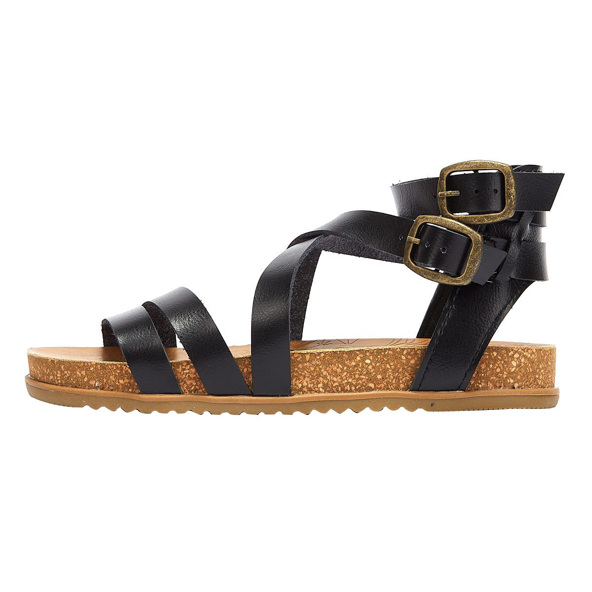 Blowfish Malibu Fandie Womens Black Sandals
