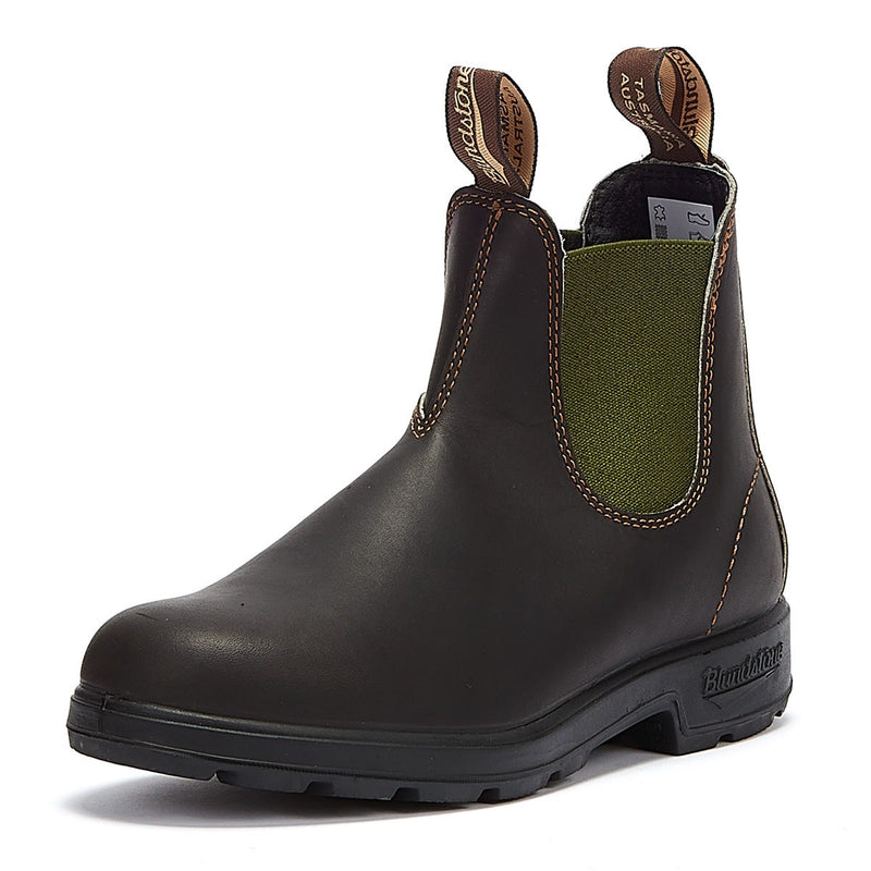 Blundstone Originals 519 Stout Brown / Olive Boots