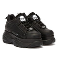 Buffalo London 1339-14 Womens Black Sneakers