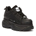 Buffalo London 1339-14 Womens Black Sneakers