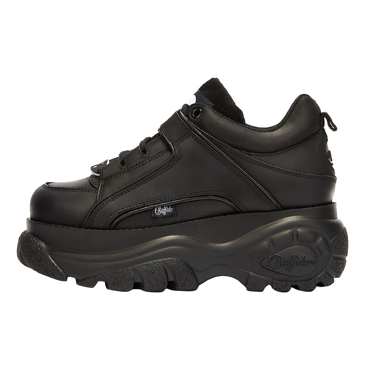 Buffalo London 1339-14 Womens Black Sneakers