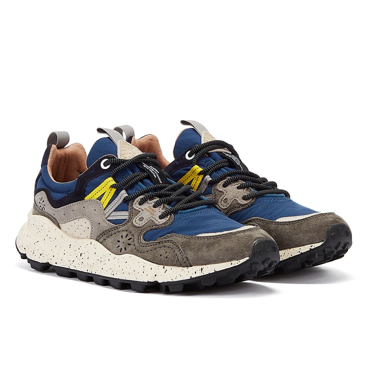 Flower Mountain Yamano Suede Men's Grey Sneakers